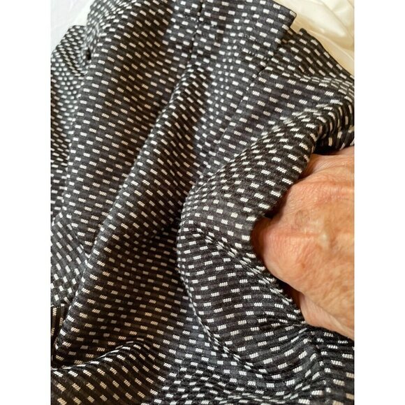 Max And Cleo Women's Dress Size 2 Ivory & Black Sleeveless Polyester/Rayon Blend - Picture 4 of 8